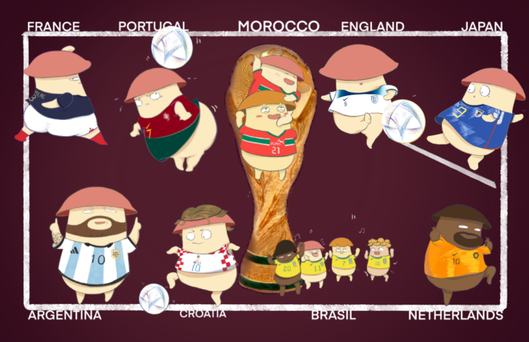 動漫角色「球衣世界盃」開催！9大特色國家隊球衣設計不藏私公開