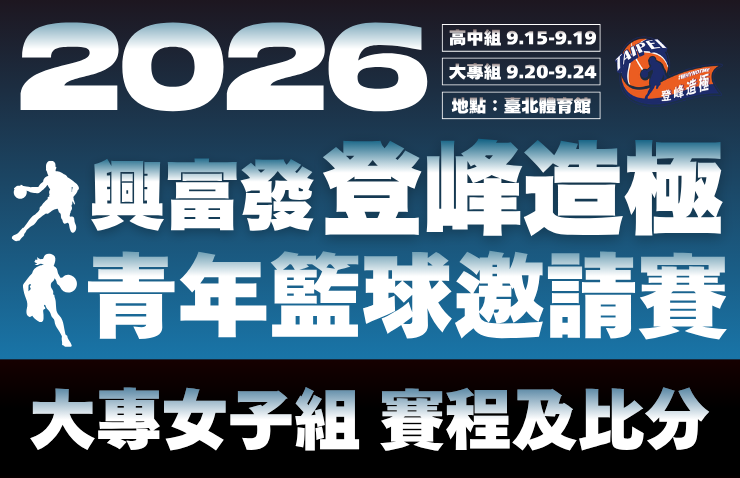 2026年興富發登峰造極青年籃球邀請賽－大專女子組